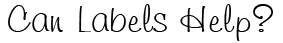 Can Labels Help?