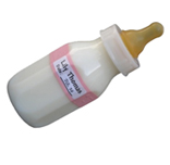 Applied Labels on Bottles